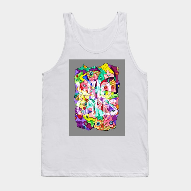 Cheesy Ennui Tank Top by yodelbat